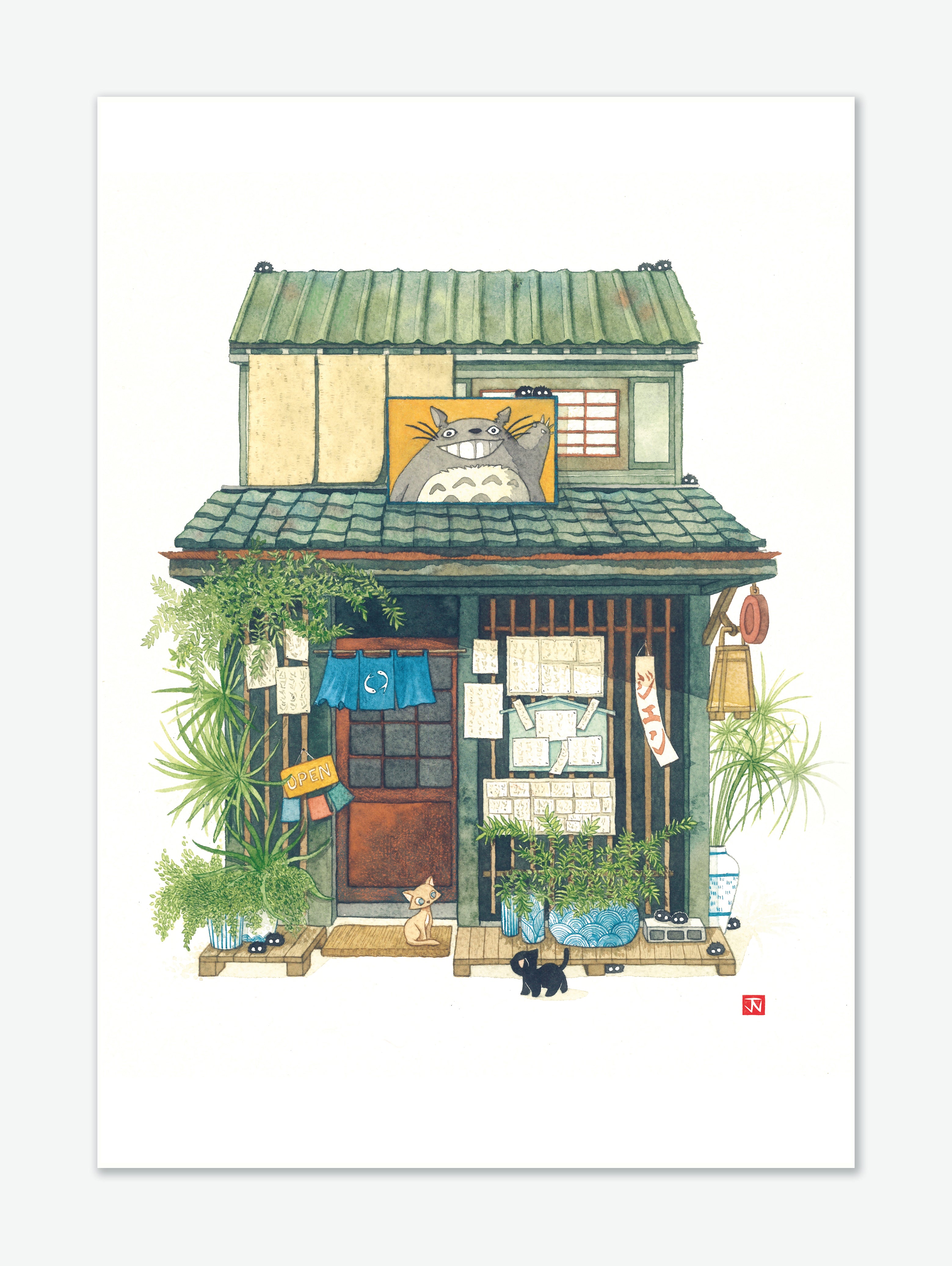 "A Love Story" Art Print