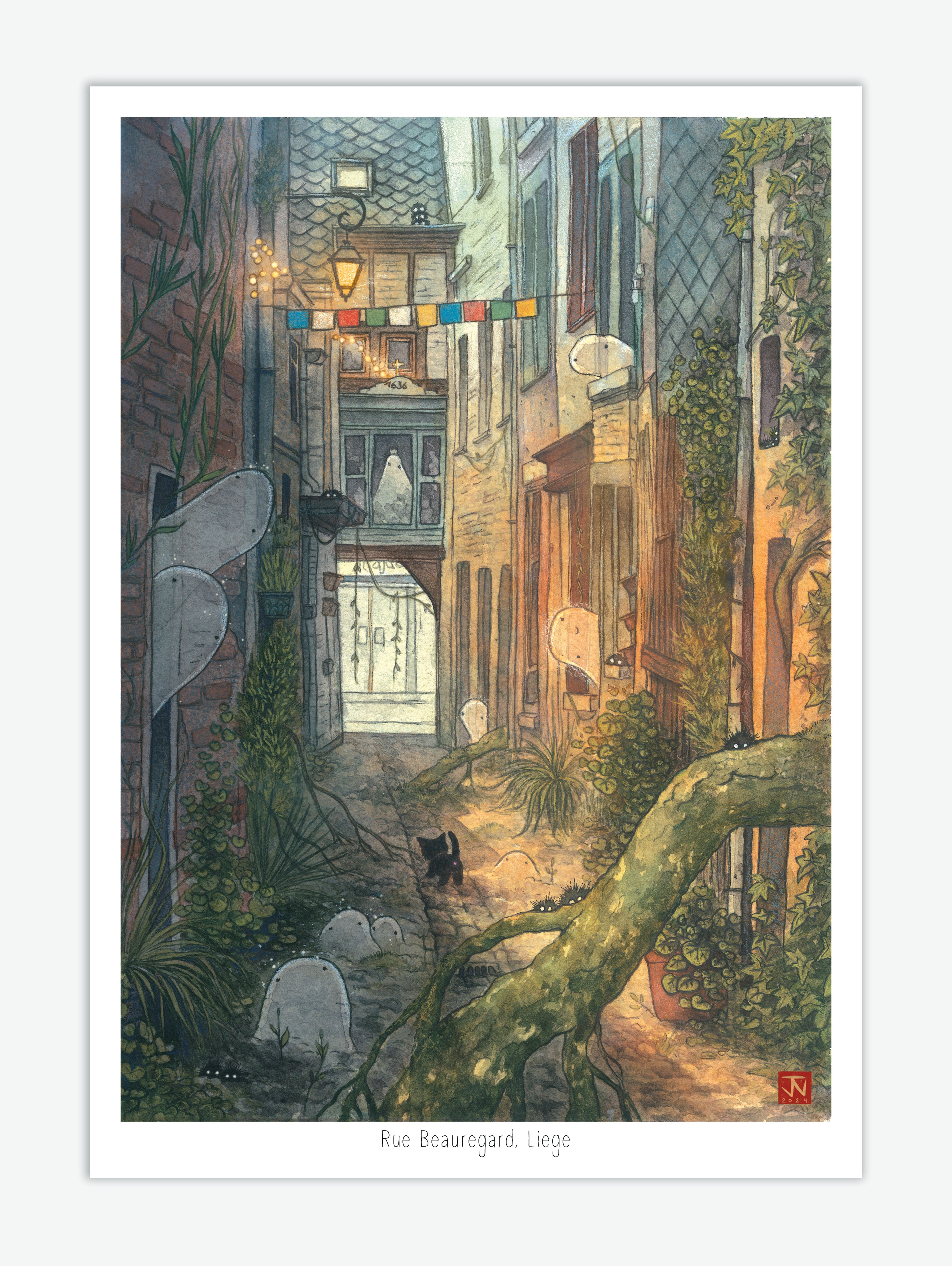 "Rue Beauregard" Art Print