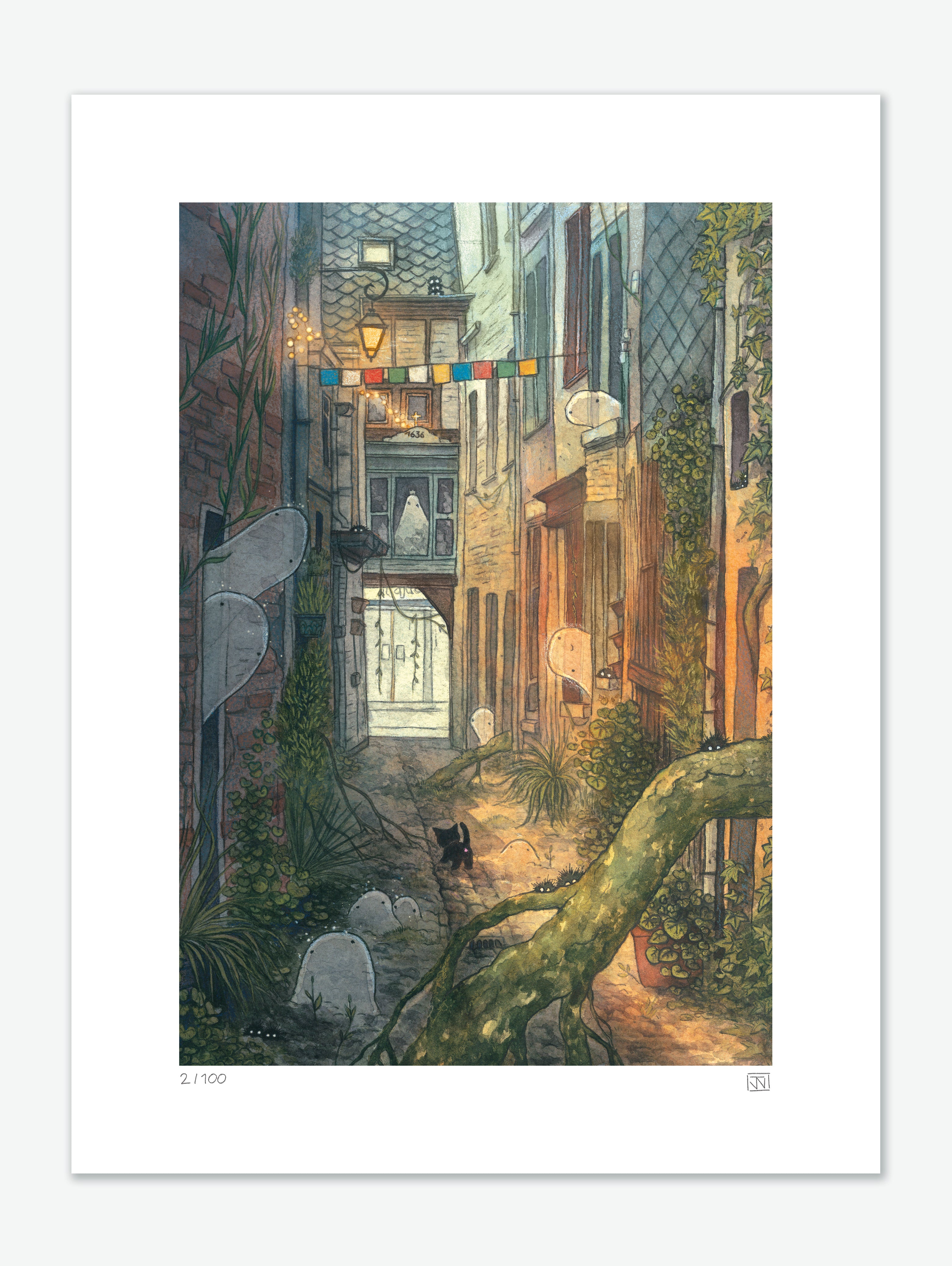 "Rue Beauregard" Art Print