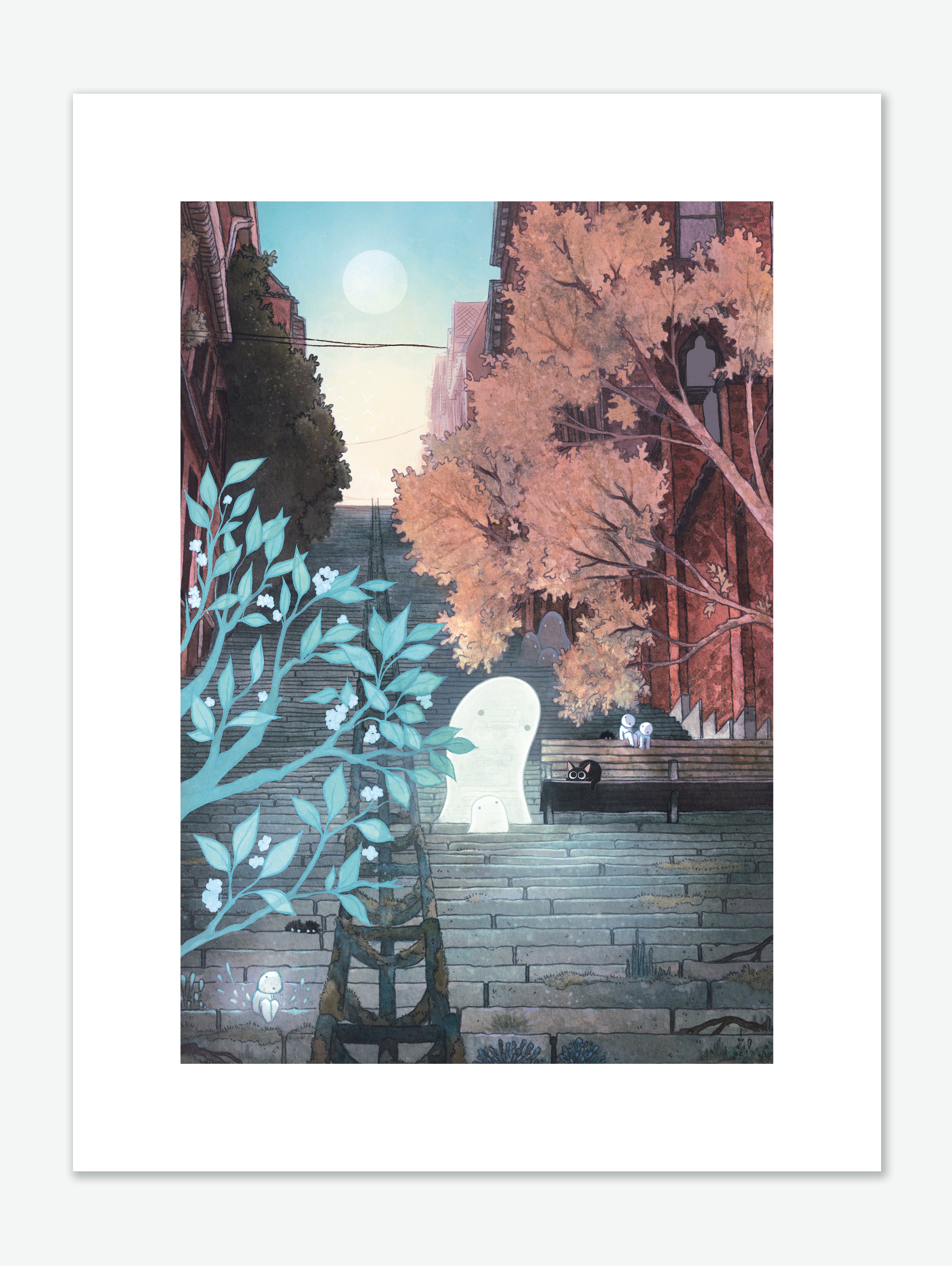 "Montagne de Bueren" Art Print
