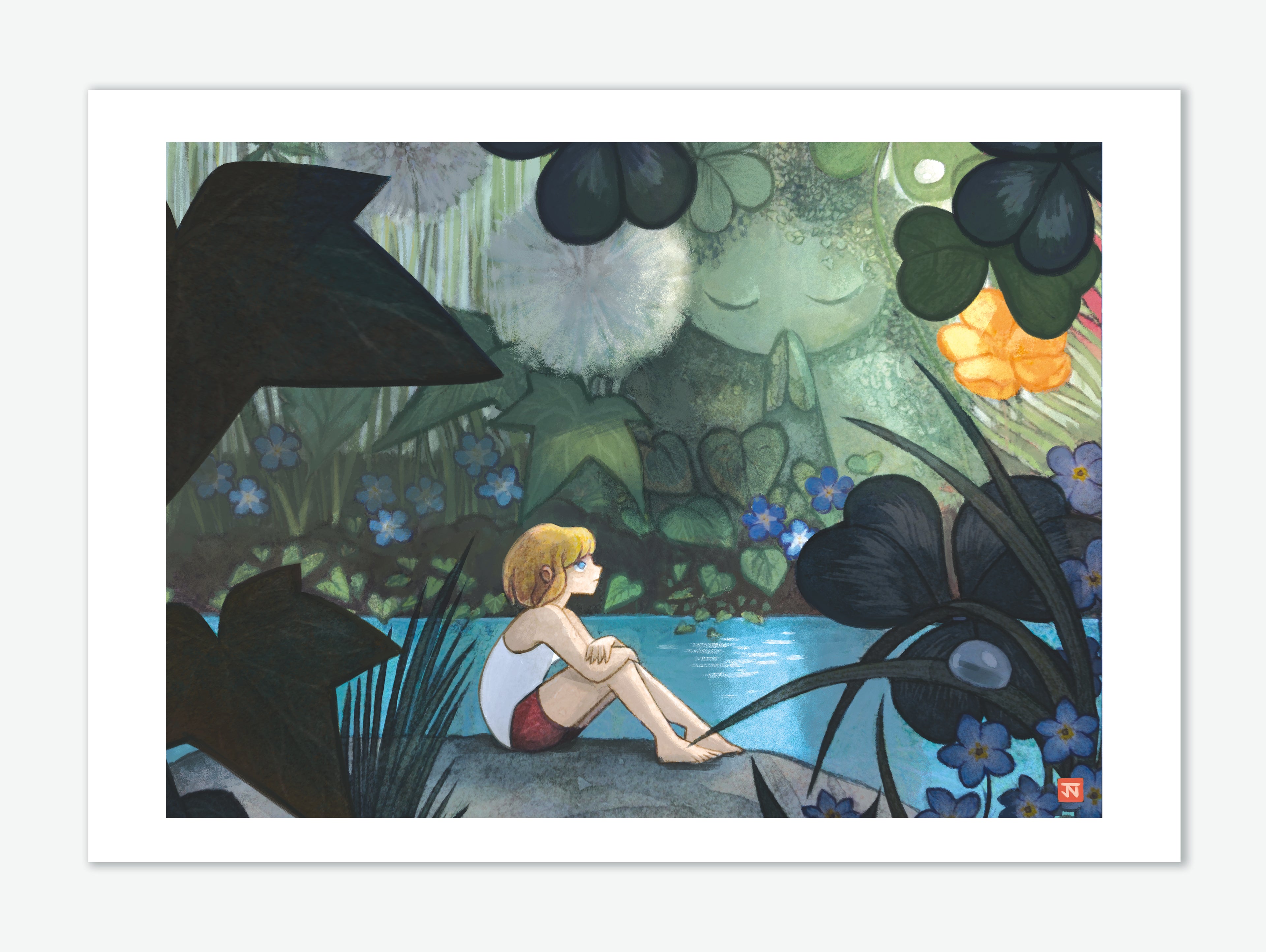 "Ellie" Art Print