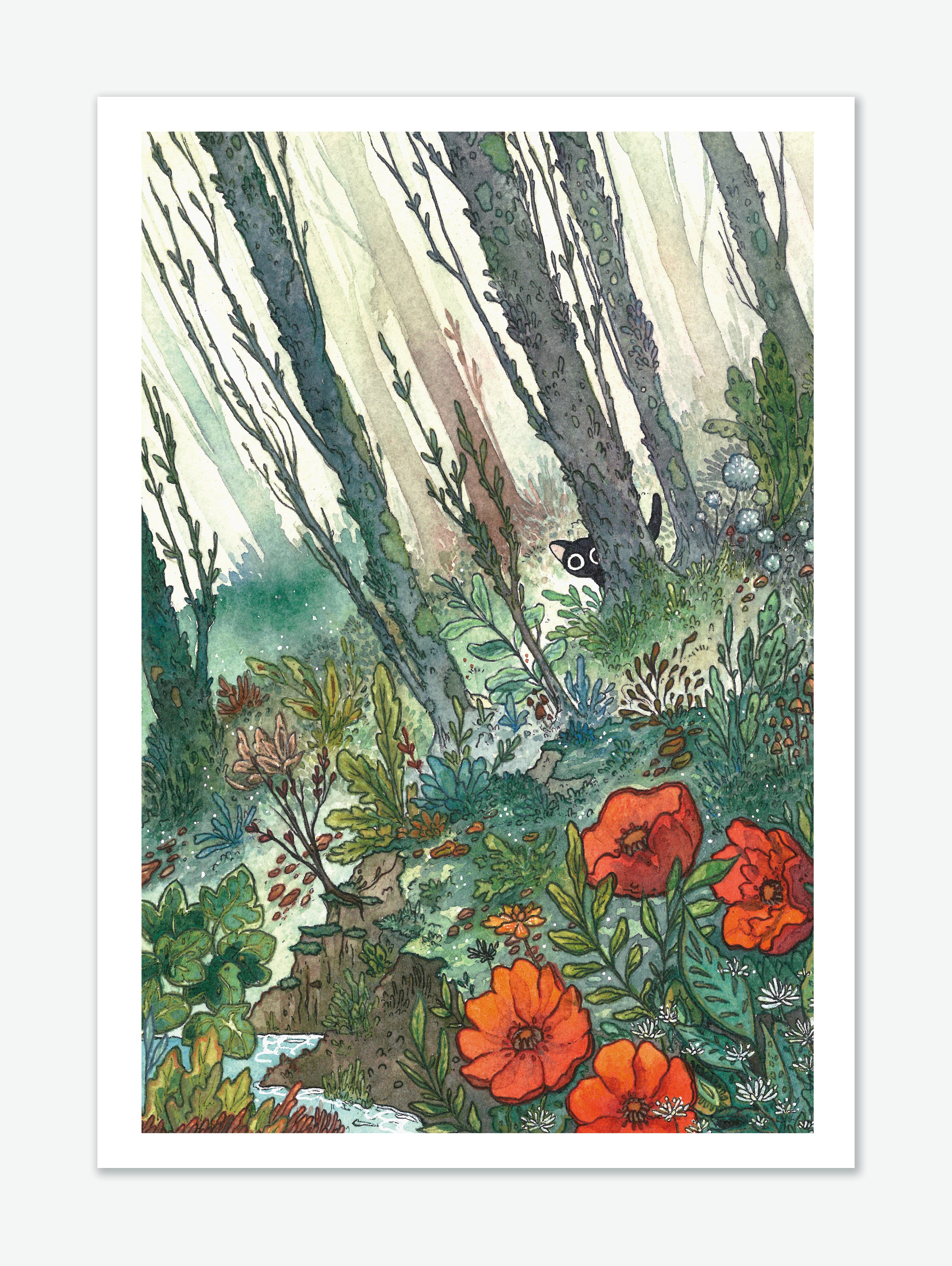 "Hide and Seek" Art Print