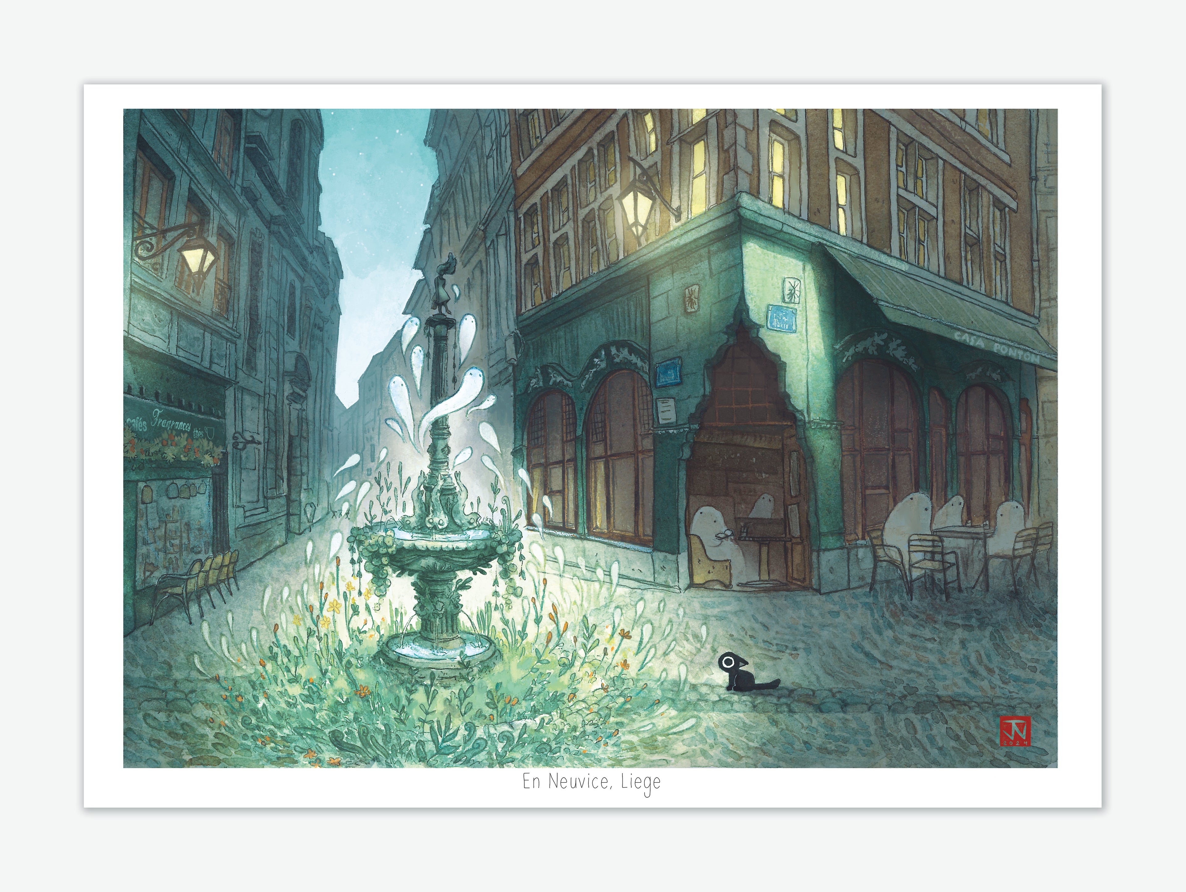 "En Neuvice" Art Print