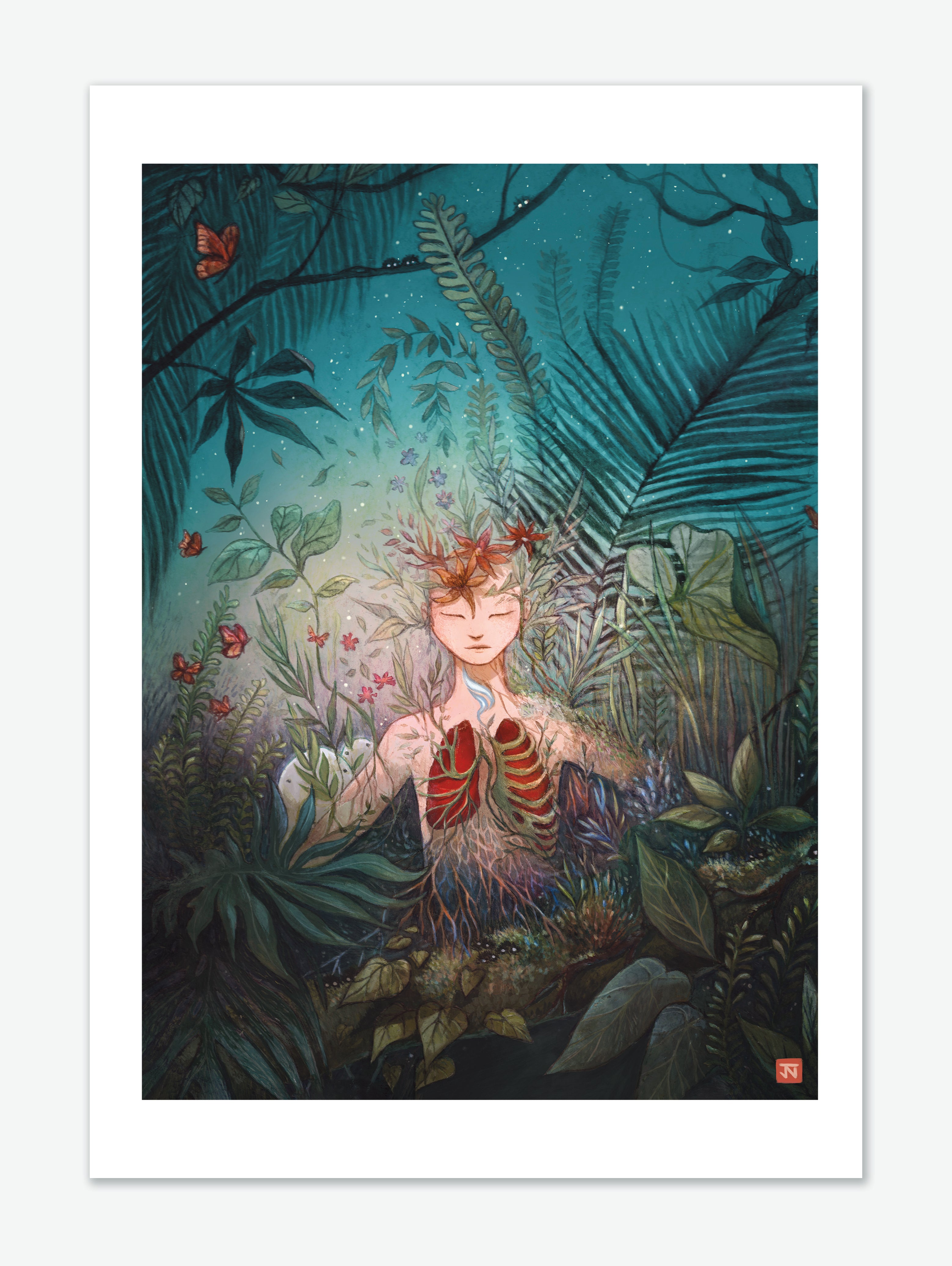 "Oxygène" Art Print