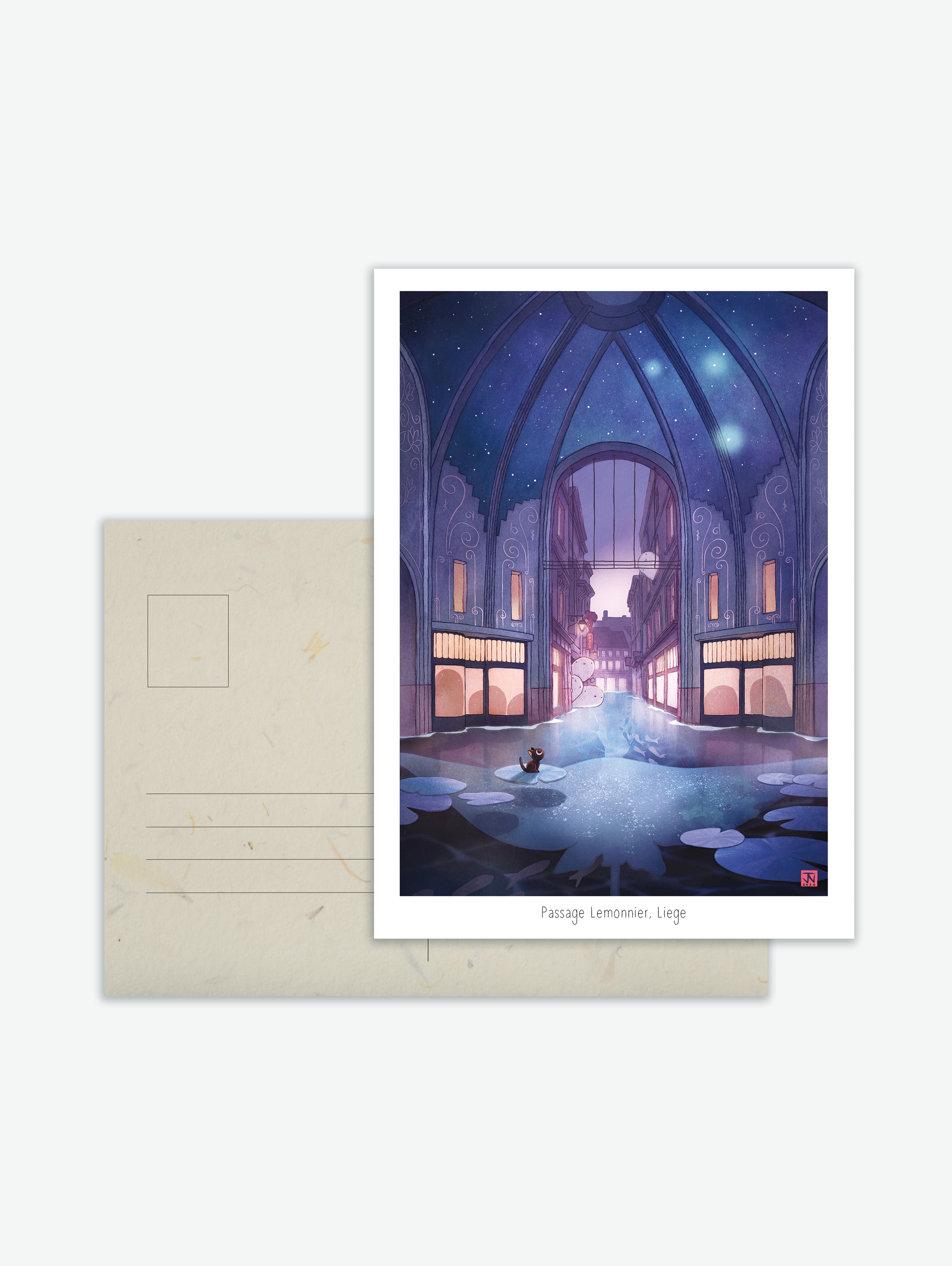 "Passage Lemonnier" Art Print