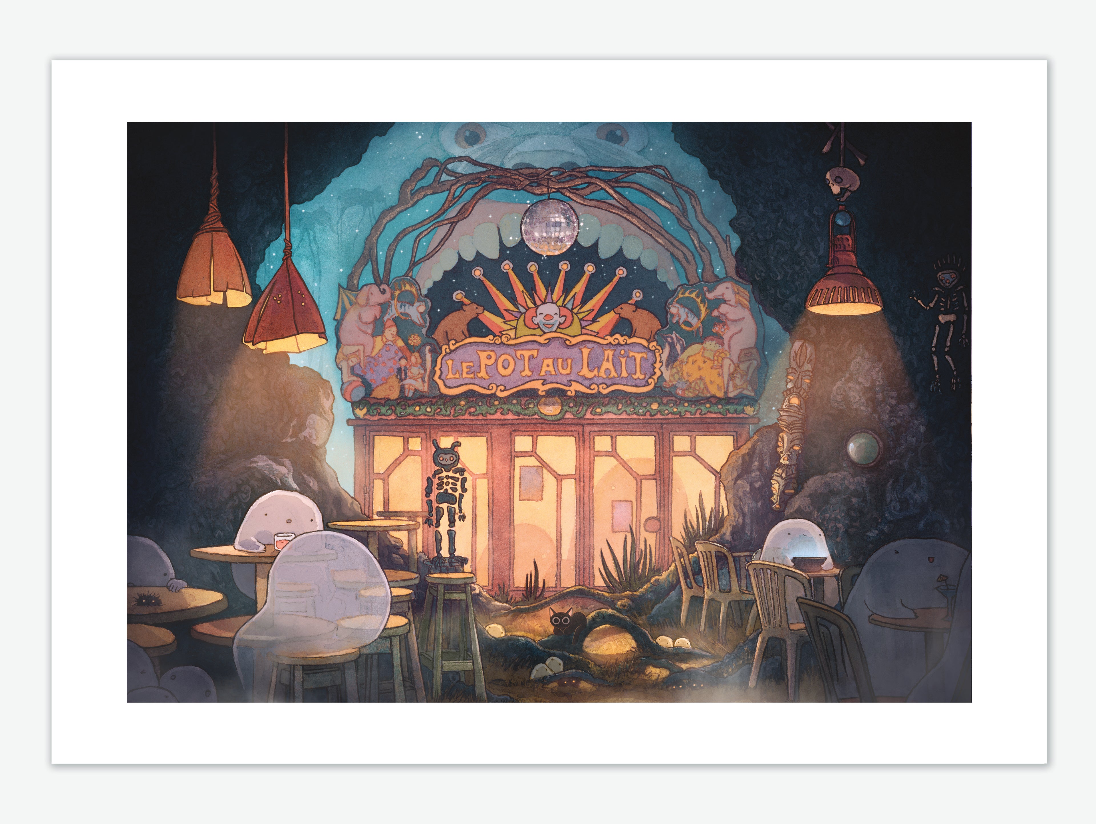 "Le Pot au Lait" Art Print