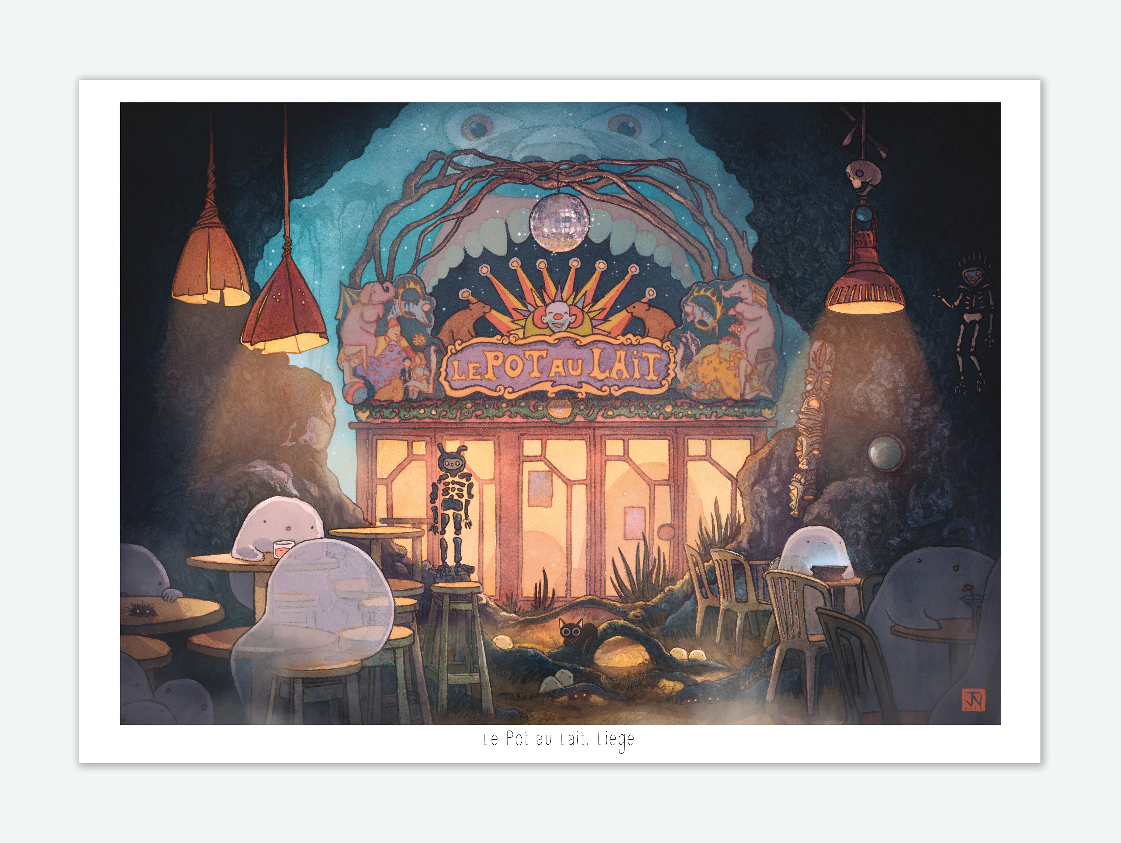 "Le Pot au Lait" Art Print