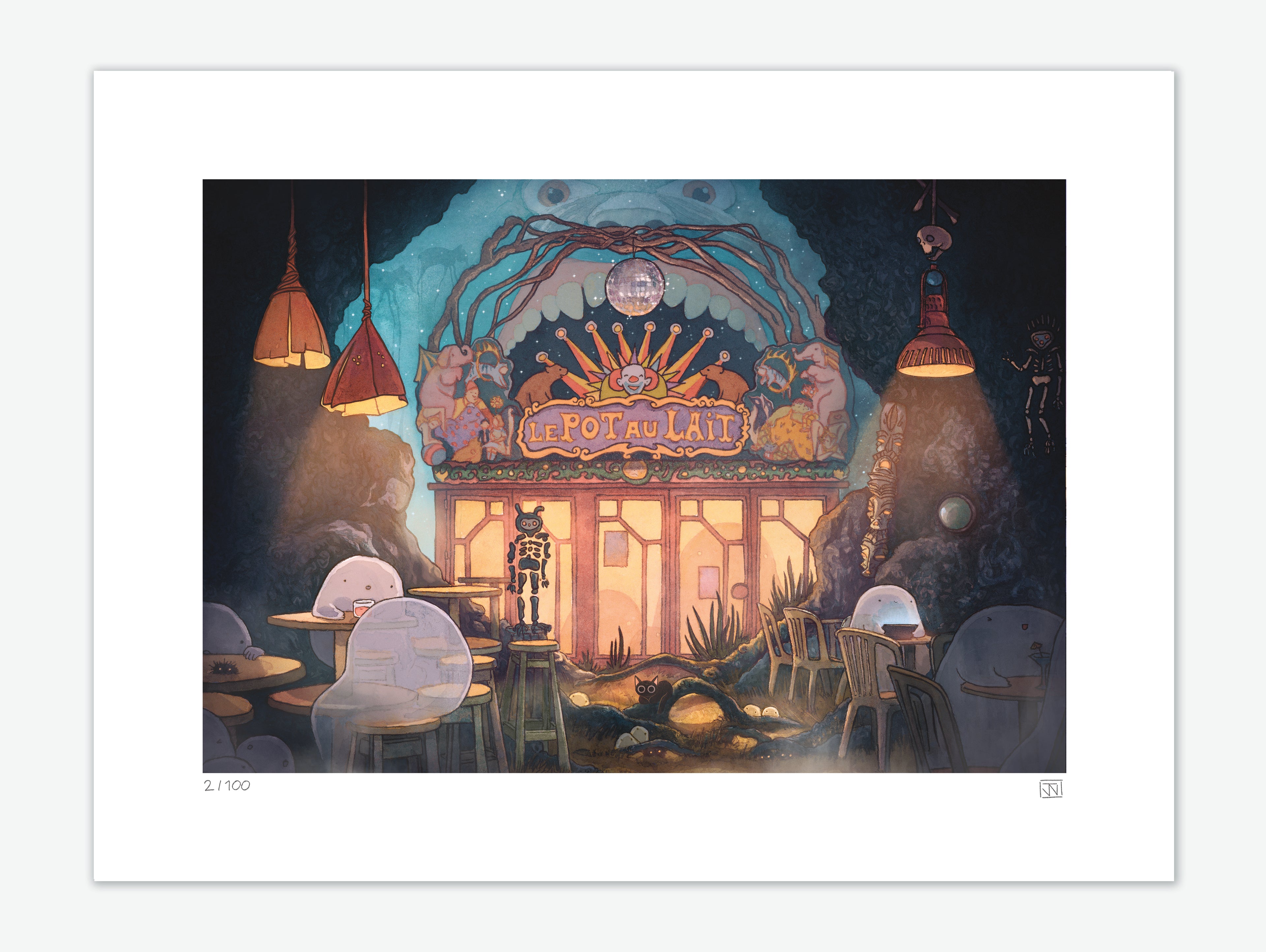 "Le Pot au Lait" Art Print